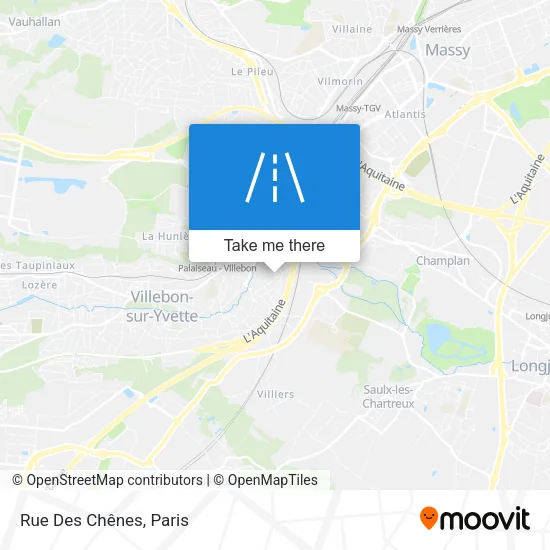 Rue Des Chênes map