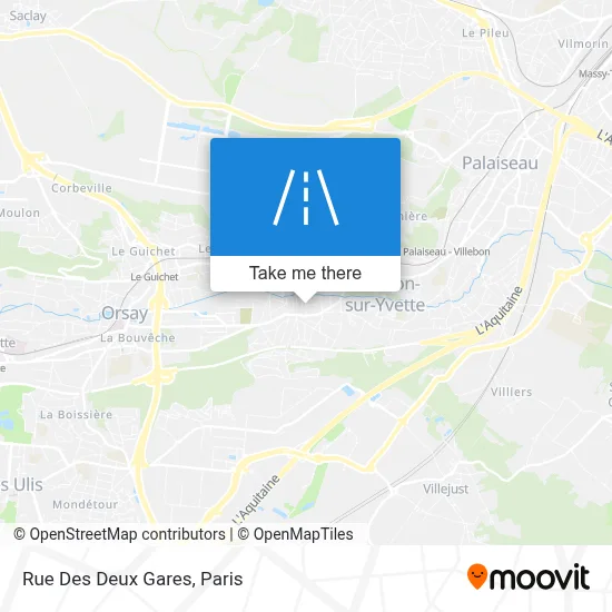 Rue Des Deux Gares map