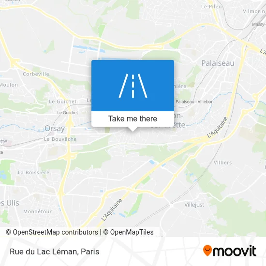 Rue du Lac Léman map
