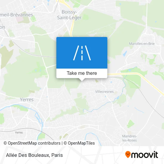Allée Des Bouleaux map
