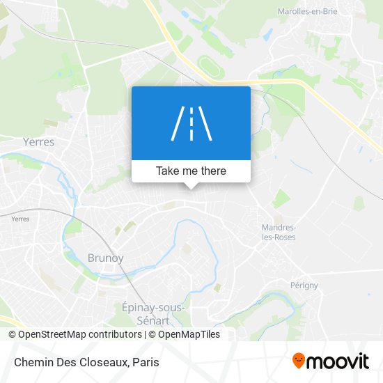 Chemin Des Closeaux map