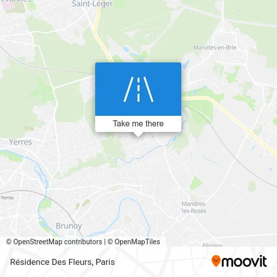 Résidence Des Fleurs map