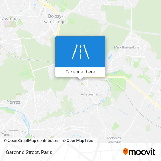 Rue de la Garenne map