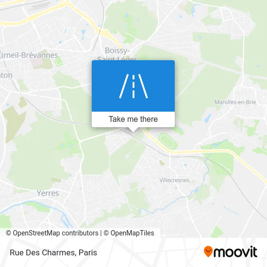 Rue Des Charmes map