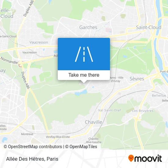 Allée Des Hêtres map