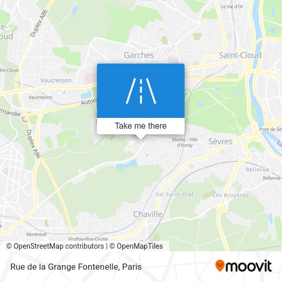 Rue de la Grange Fontenelle map