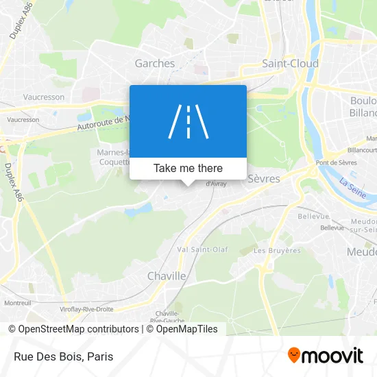 Rue Des Bois map