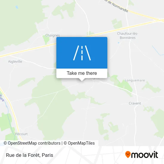 Rue De La Forêt map