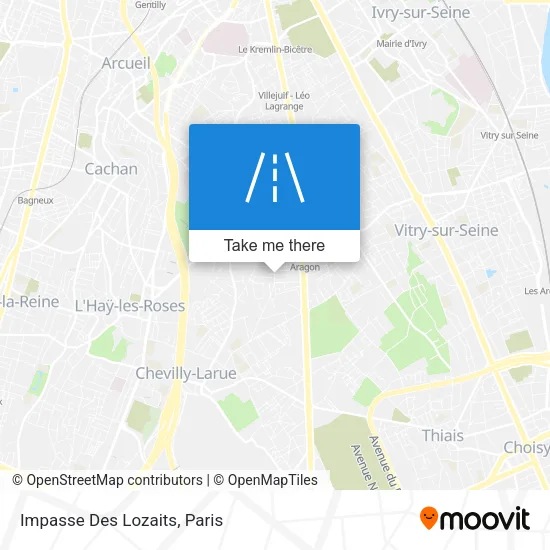 Impasse Des Lozaits map