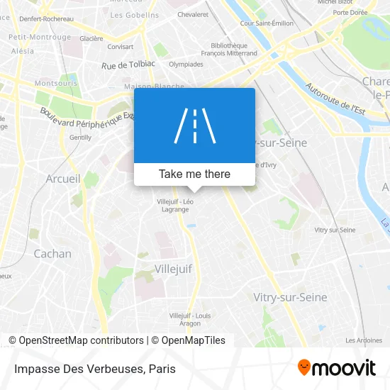 Impasse Des Verbeuses map