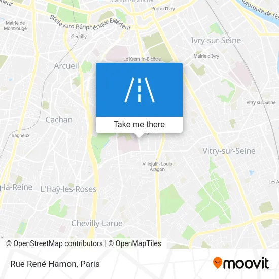 Rue René Hamon map