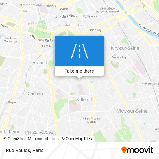 Rue Reulos map