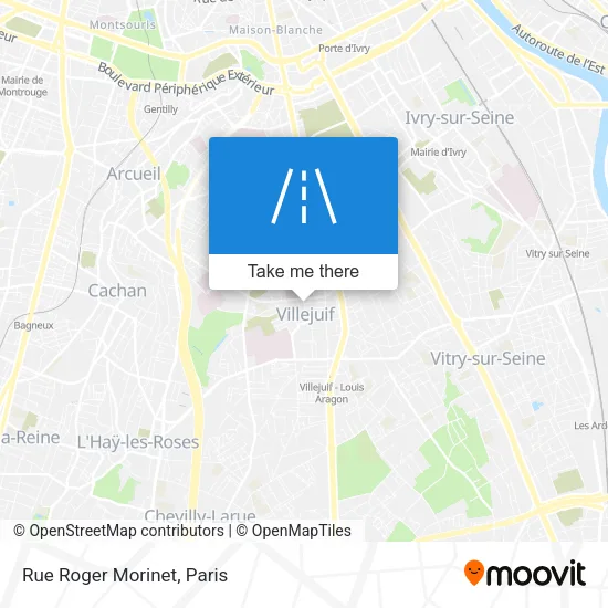 Rue Roger Morinet map