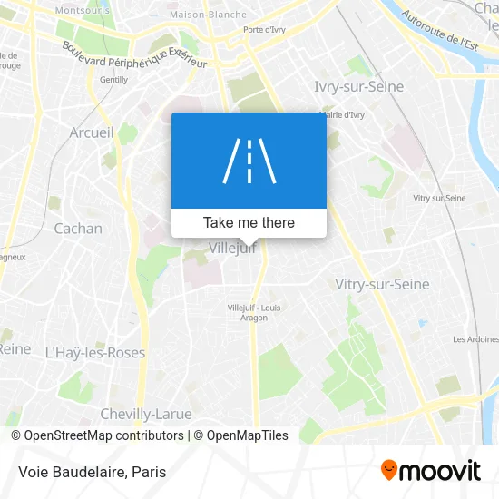 Voie Baudelaire map