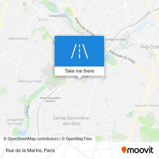 Rue de la Martre map