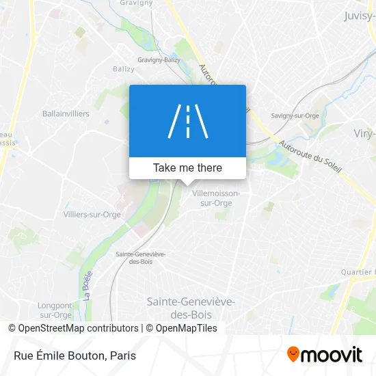 Rue Émile Bouton map