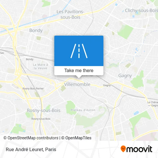 Rue André Leuret map
