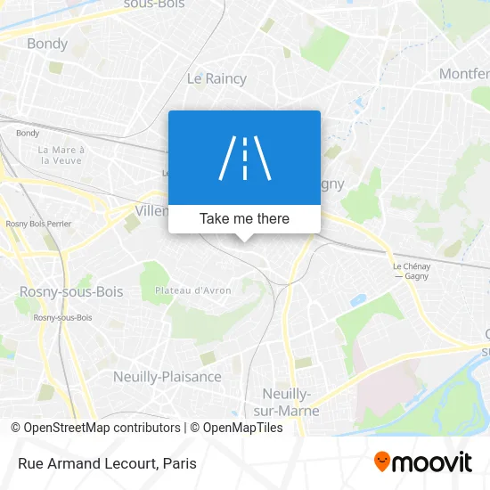 Rue Armand Lecourt map