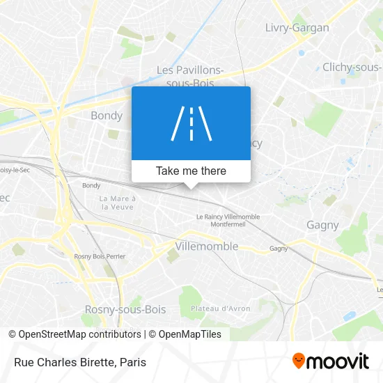 Rue Charles Birette map