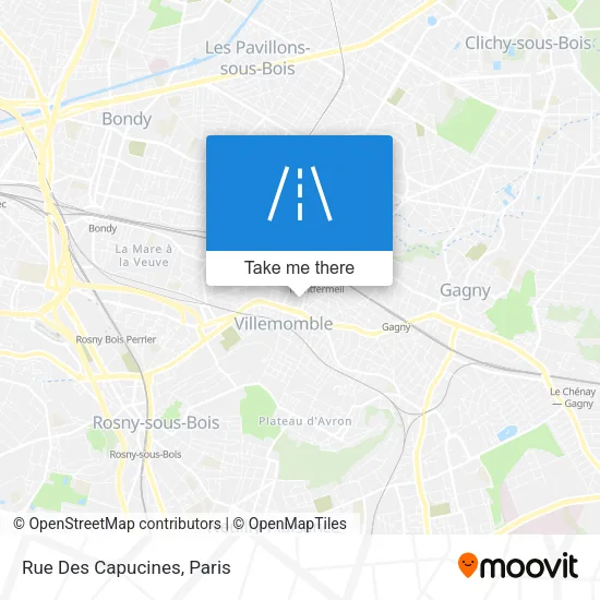 Rue Des Capucines map