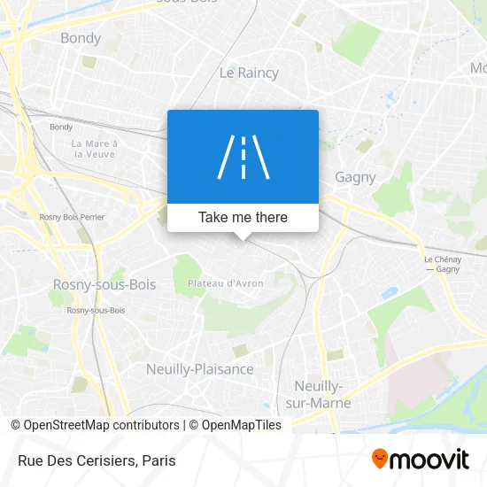 Rue Des Cerisiers map