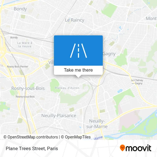 Rue Des Platanes map