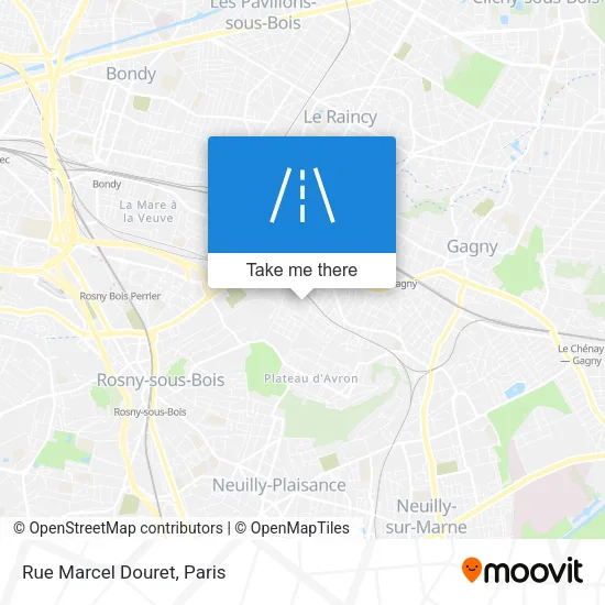 Rue Marcel Douret map
