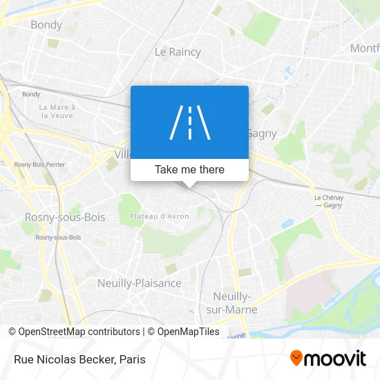 Rue Nicolas Becker map