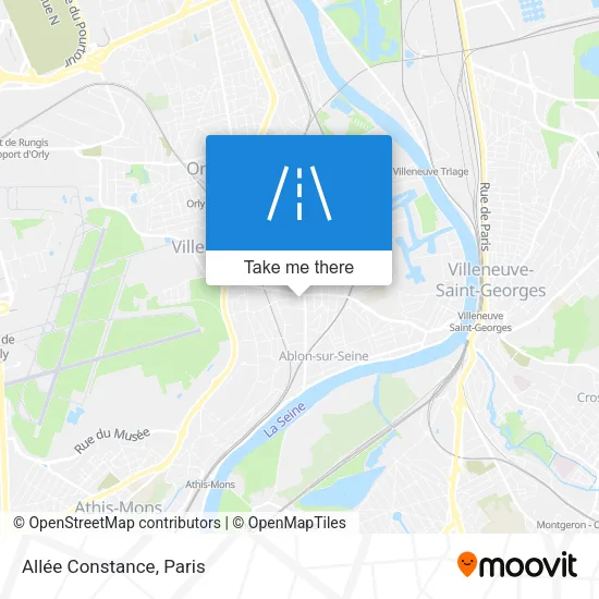 Allée Constance map