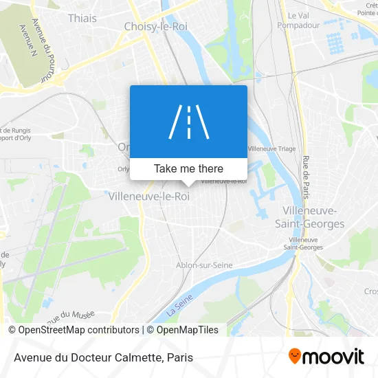 Avenue du Docteur Calmette map