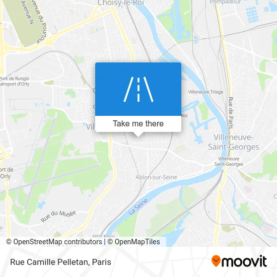 Rue Camille Pelletan map