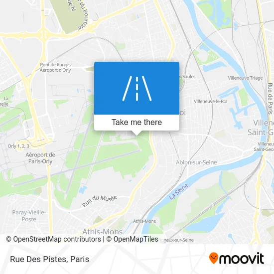 Rue Des Pistes map
