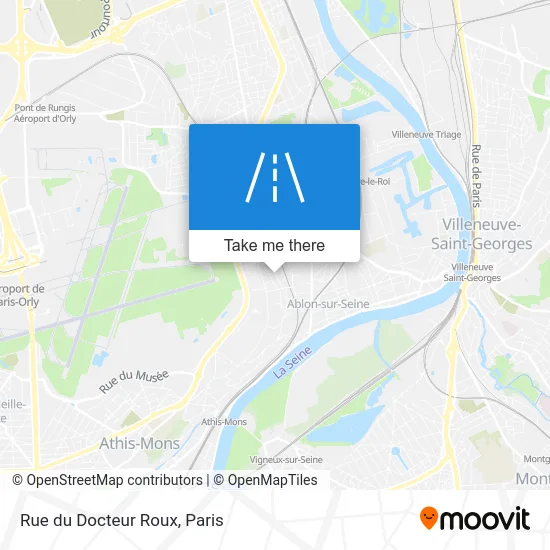 Rue du Docteur Roux map