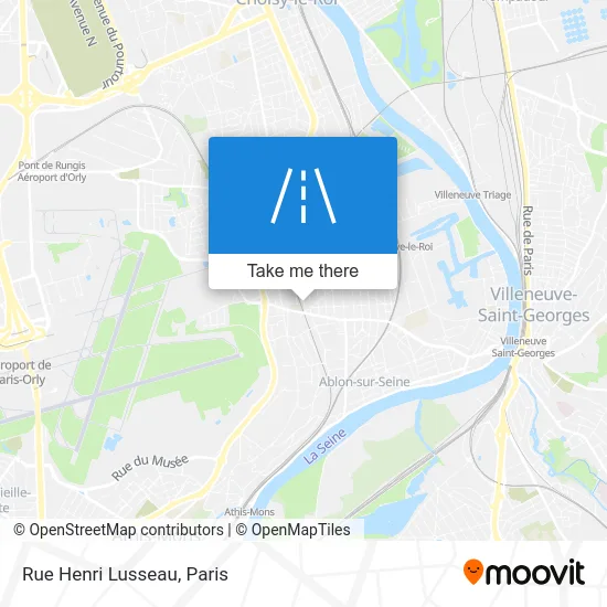 Rue Henri Lusseau map