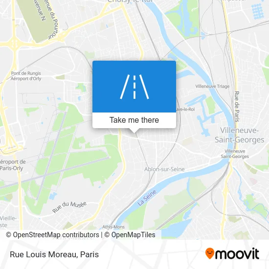 Rue Louis Moreau map