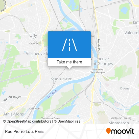 Rue Pierre Loti map