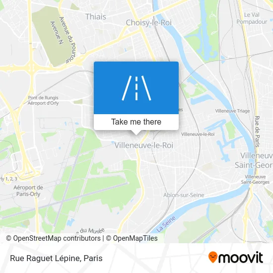 Rue Raguet Lépine map