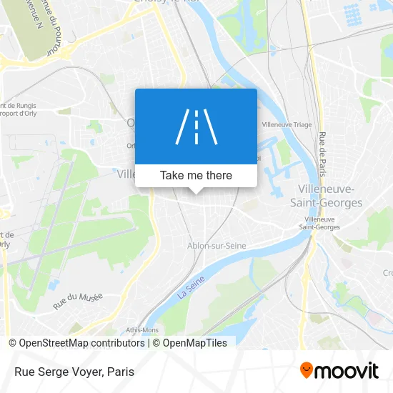 Rue Serge Voyer map