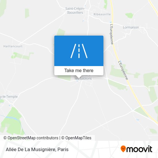 Allée De La Musignière map