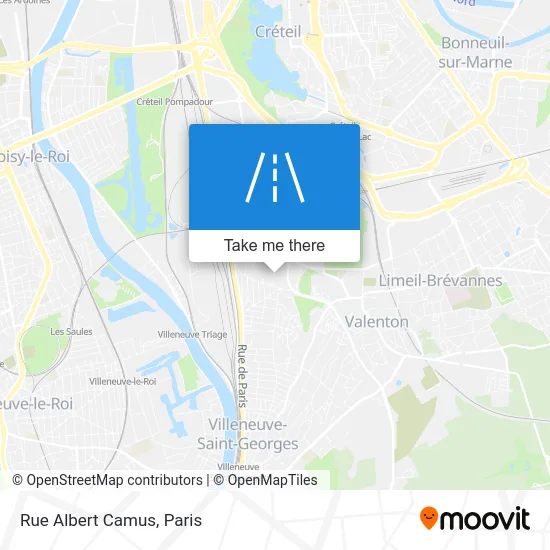 Rue Albert Camus map