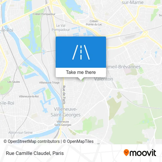 Rue Camille Claudel map