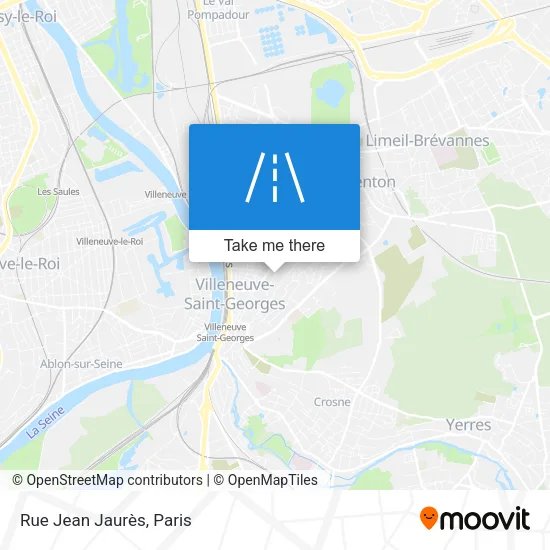 Rue Jean Jaurès map
