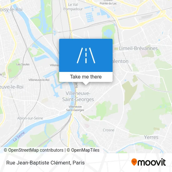 Rue Jean-Baptiste Clément map