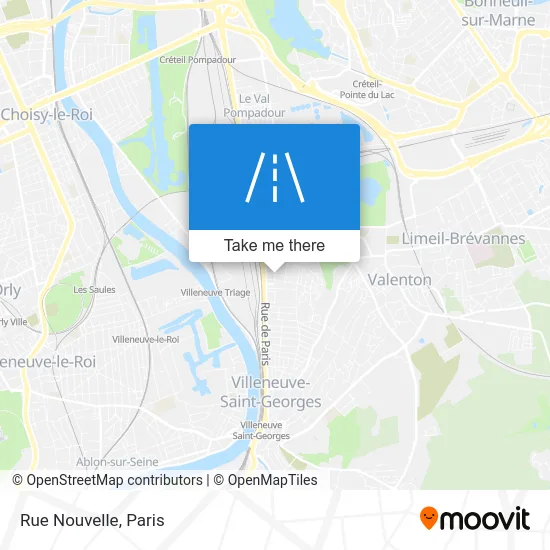 Rue Nouvelle map