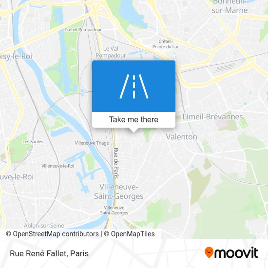 Rue René Fallet map
