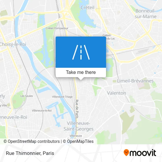 Rue Thimonnier map