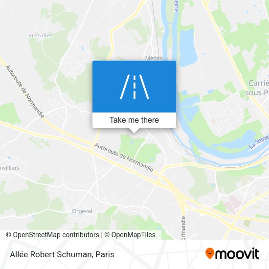 Allée Robert Schuman map