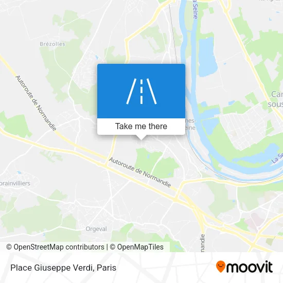 Place Giuseppe Verdi map
