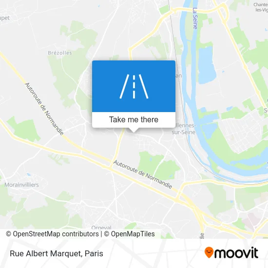 Rue Albert Marquet map