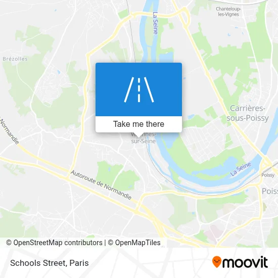 ¿Cómo llegar a Rue Des Écoles, Villennes-Sur-Seine en autobús, tren o RER?